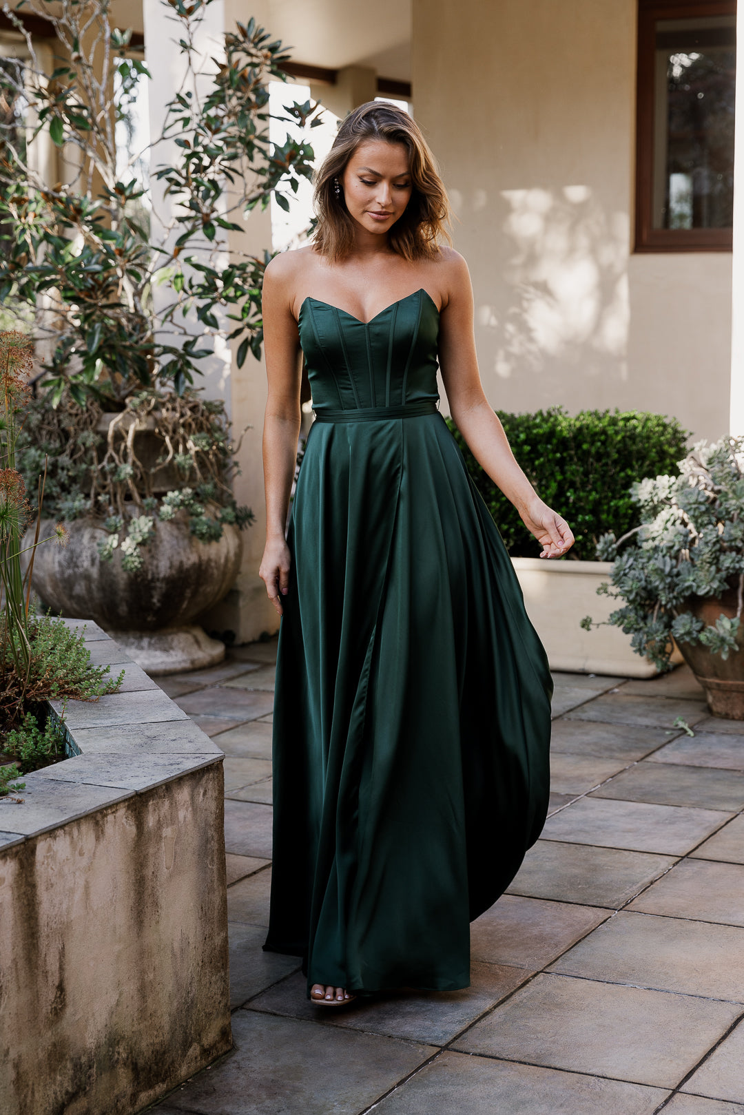 boned bridesmaid dresses SEA Green Bridesmaid Dresses-Inexpensive Juliet 901 Embroidered Corset SEA Green / XL