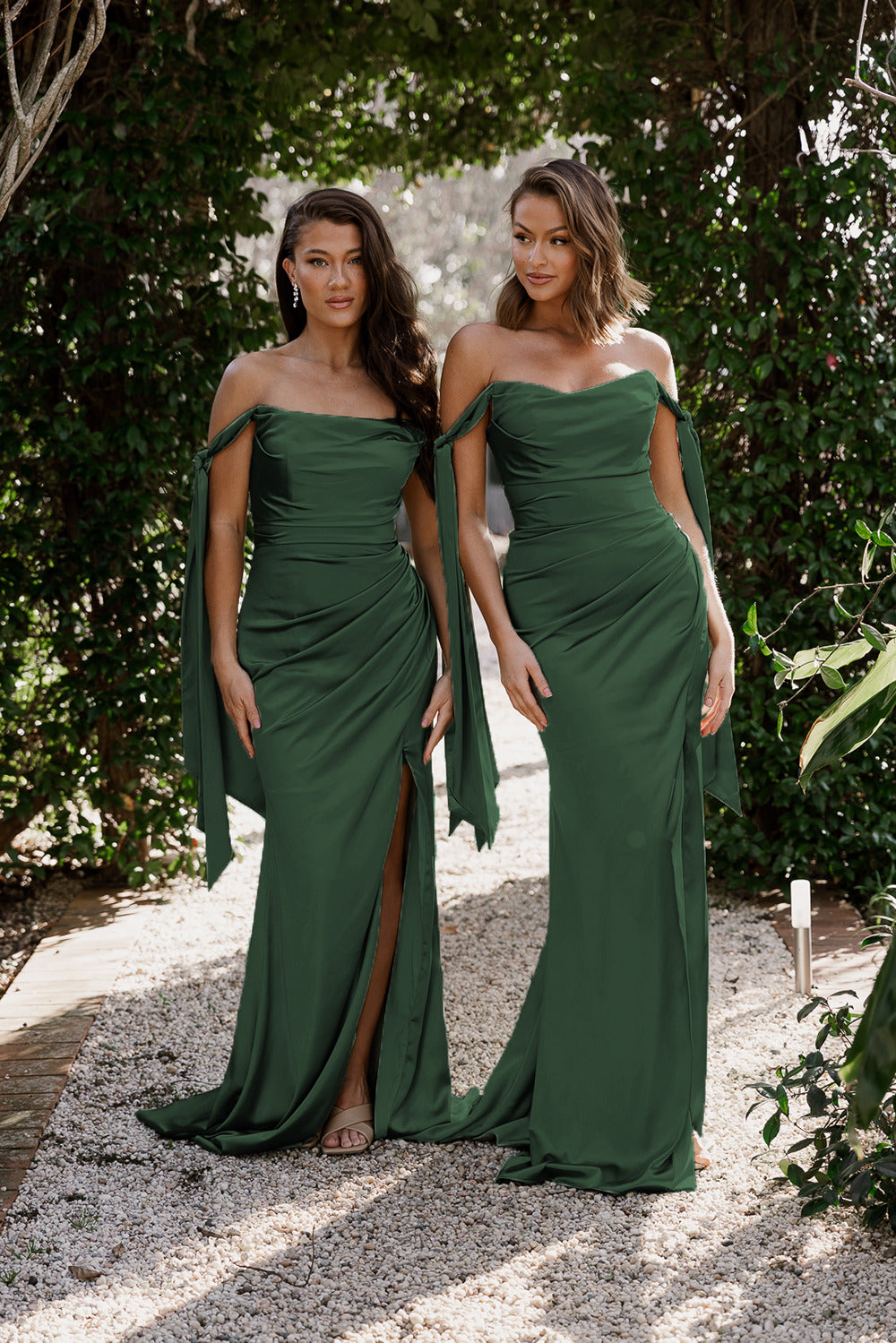 Duchess satin bridesmaid dresses store