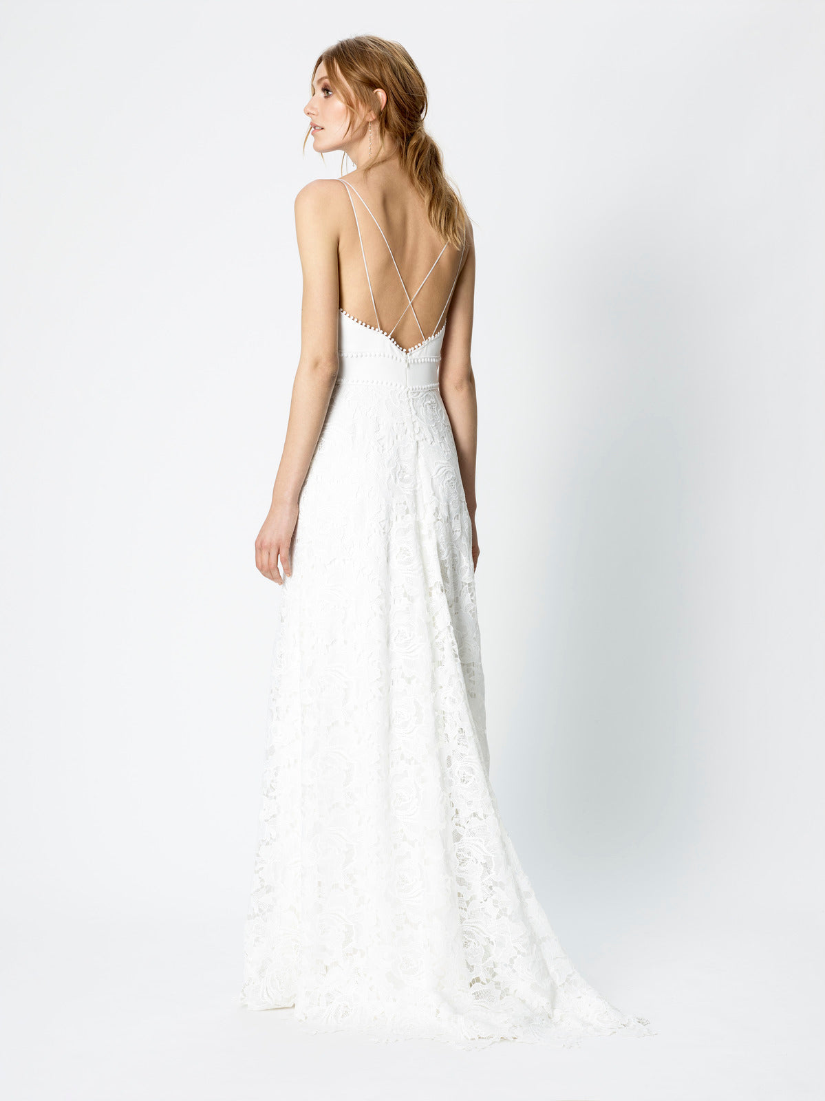 Online Wedding Dress #White Smoke