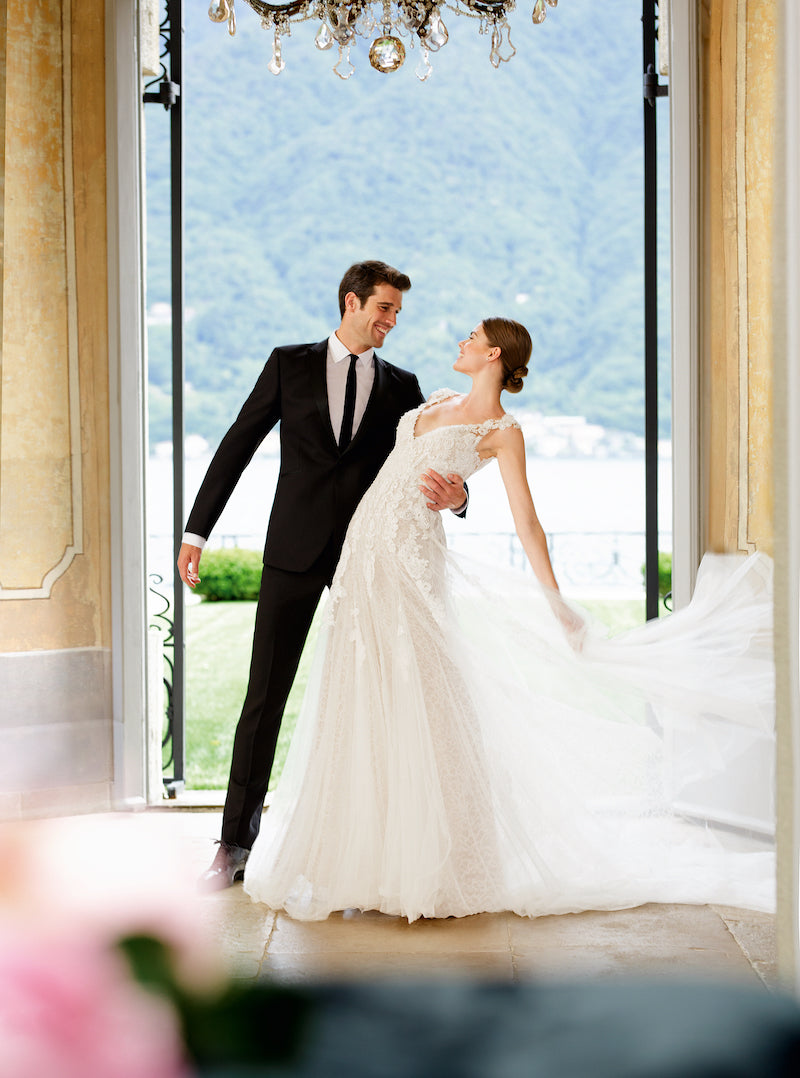 *NEW* Sincerity Bridal Jersey Soft Lace & Tulle Overlay Dropped Waist A Line - #44180
