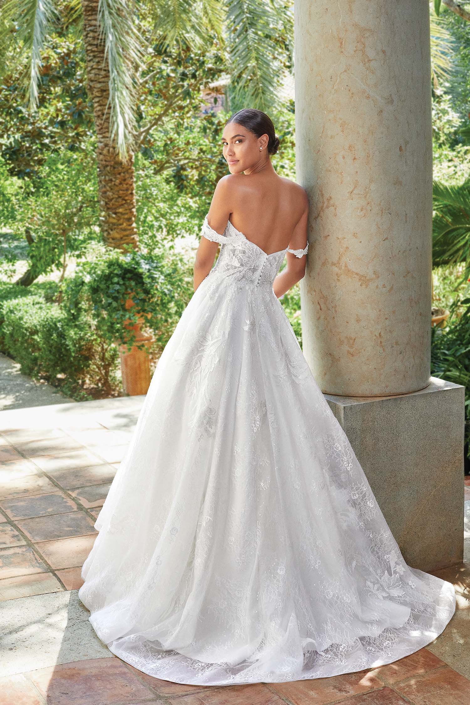 *NEW* Sincerity Sweetheart Neckline Off the Shoulder Size 6 A-Line Bridal Gown - #44200