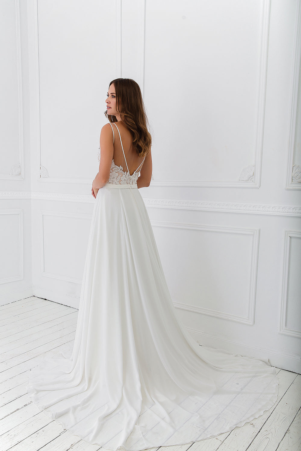 *NEW* Rings Designer Wedding Gown - #55011