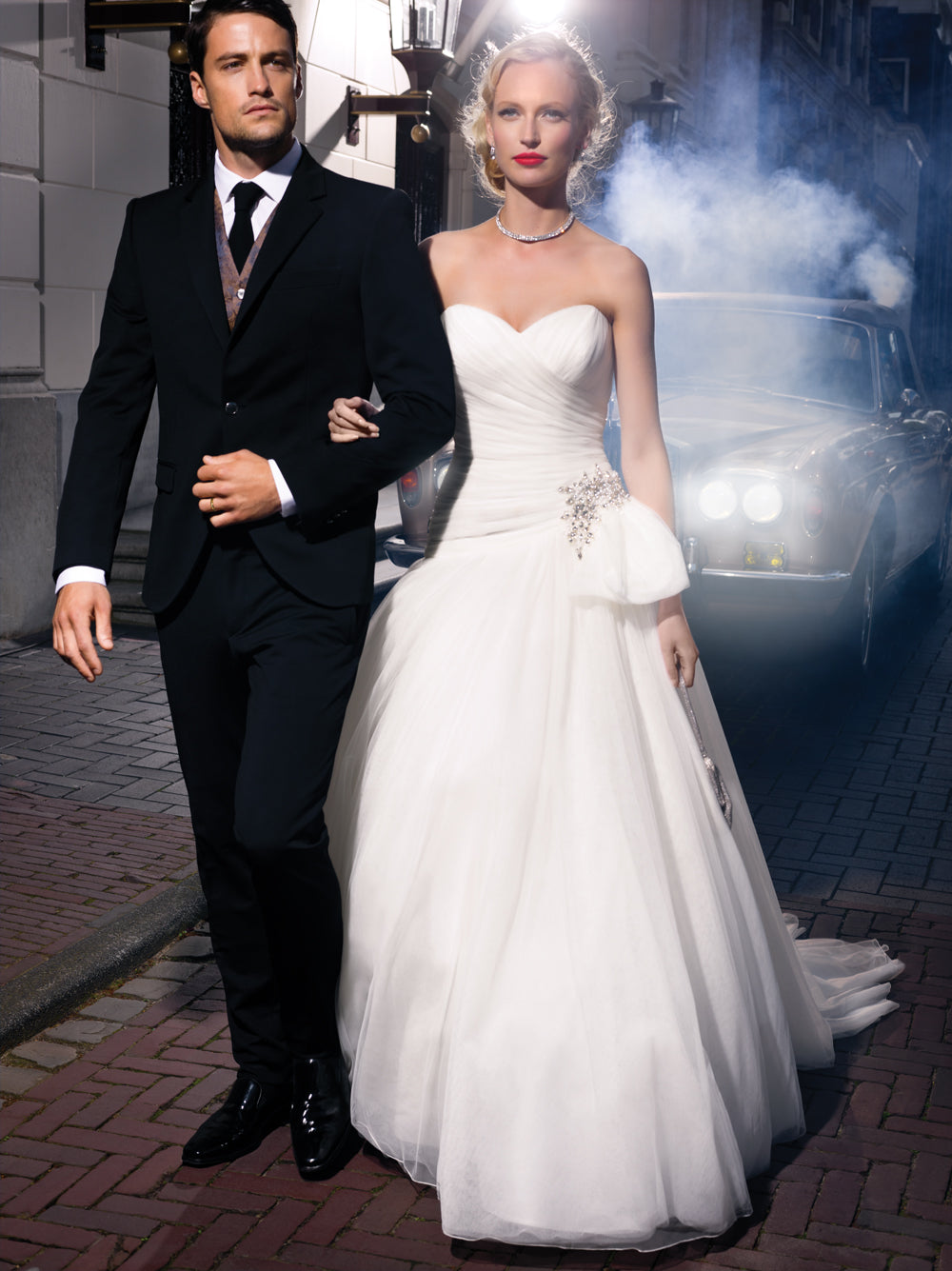 *NEW* Justin Alexander Designer Wedding Gown - #8610