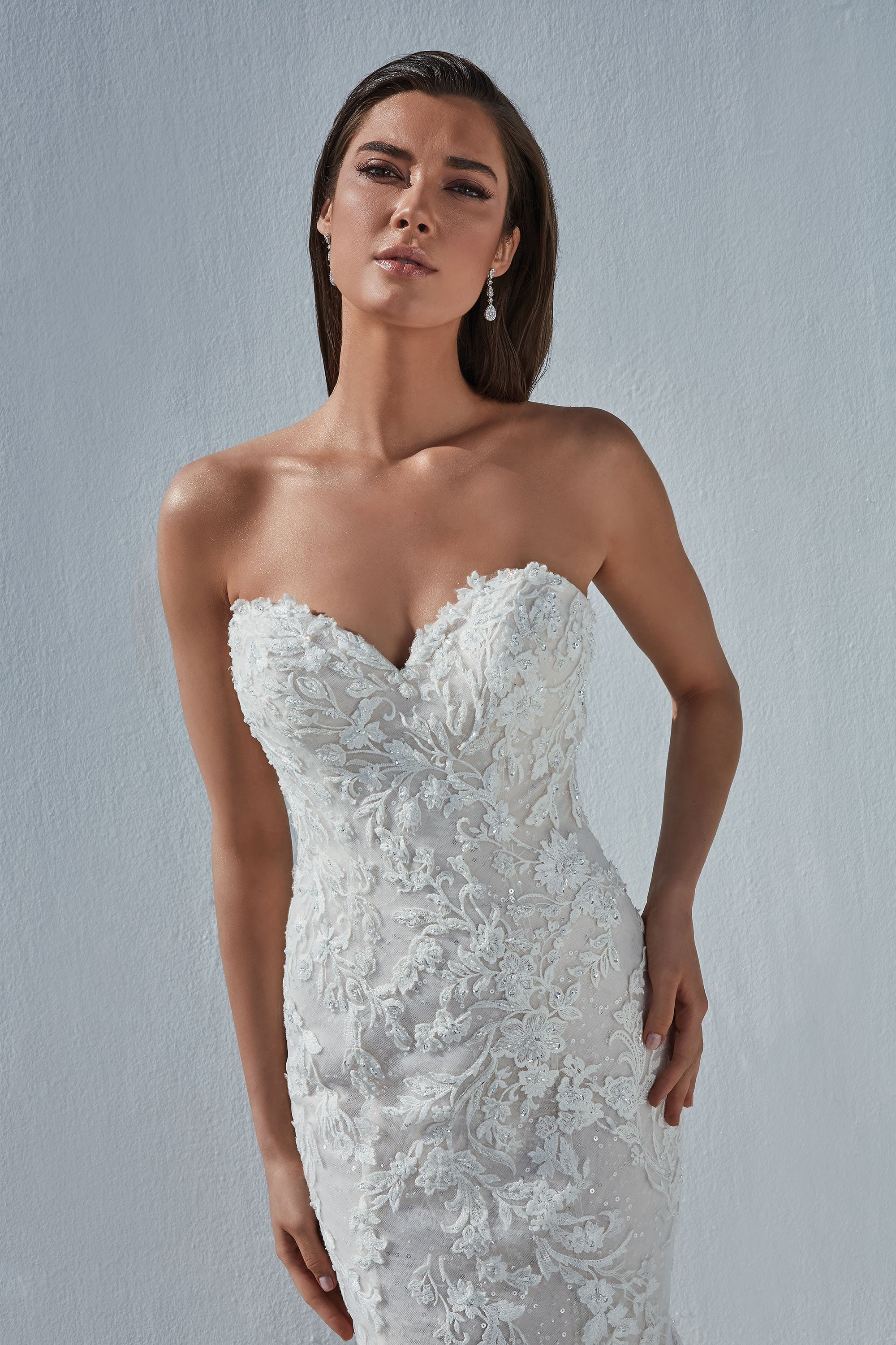 *NEW* Justin Alexander Designer Wedding Gown - #88192