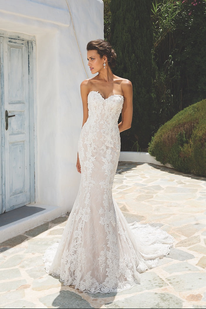 *NEW* Justin Alexander Designer Wedding Gown - #8920