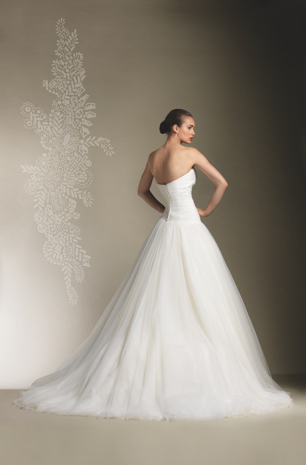 *NEW* Justin Alexander Designer Wedding Gown - #8610