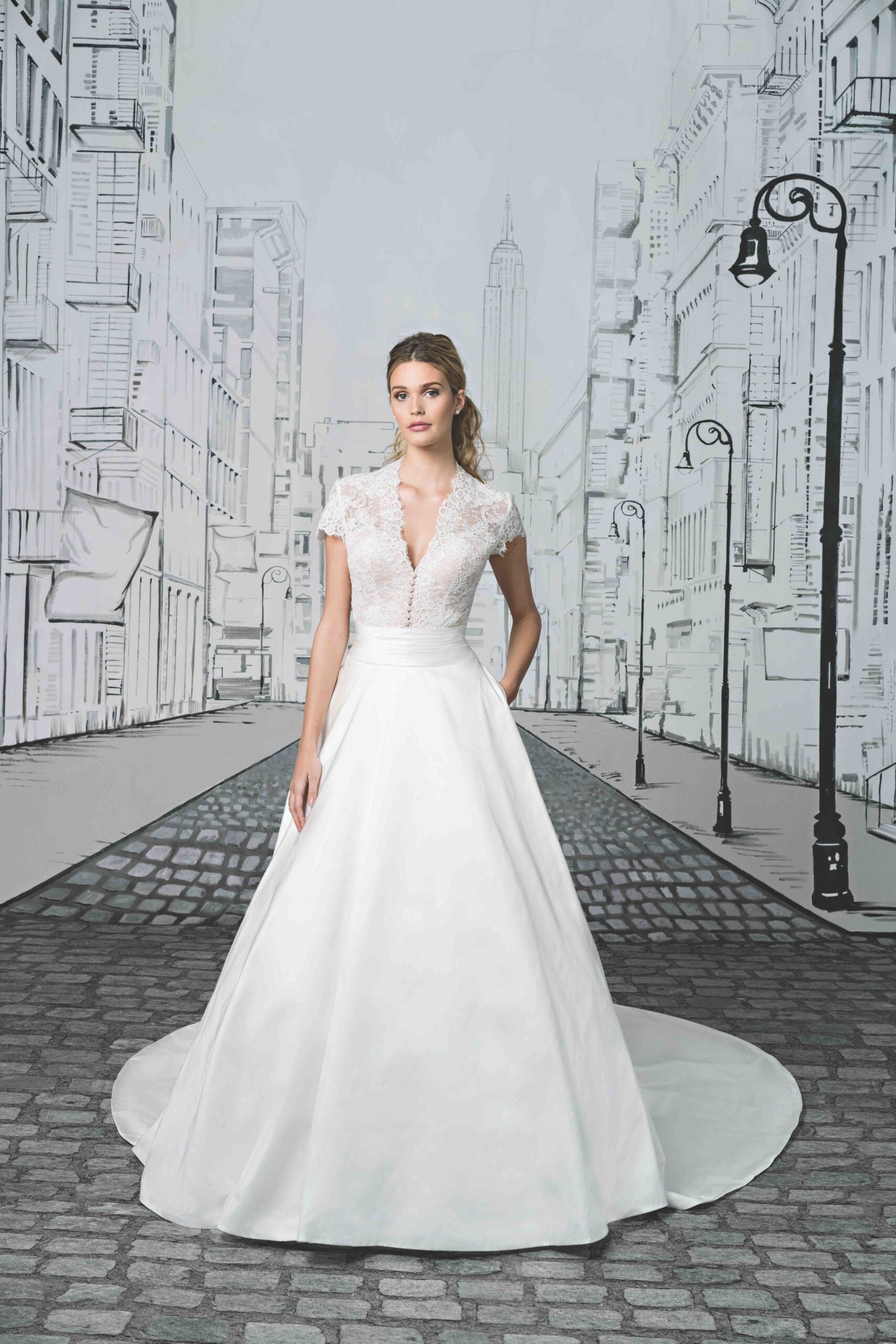 A line midi skirt for wedding clearance