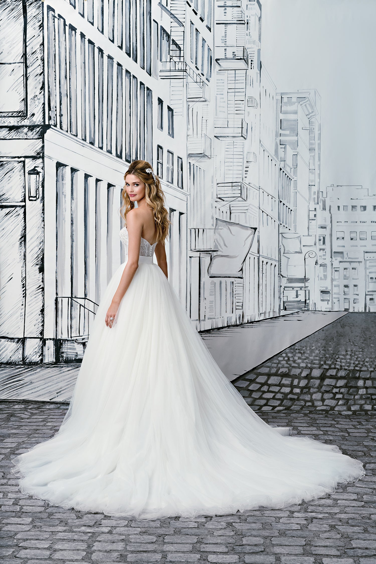 *NEW* Justin Alexander Tulle Ball Gown Bridal Skirt - #8900