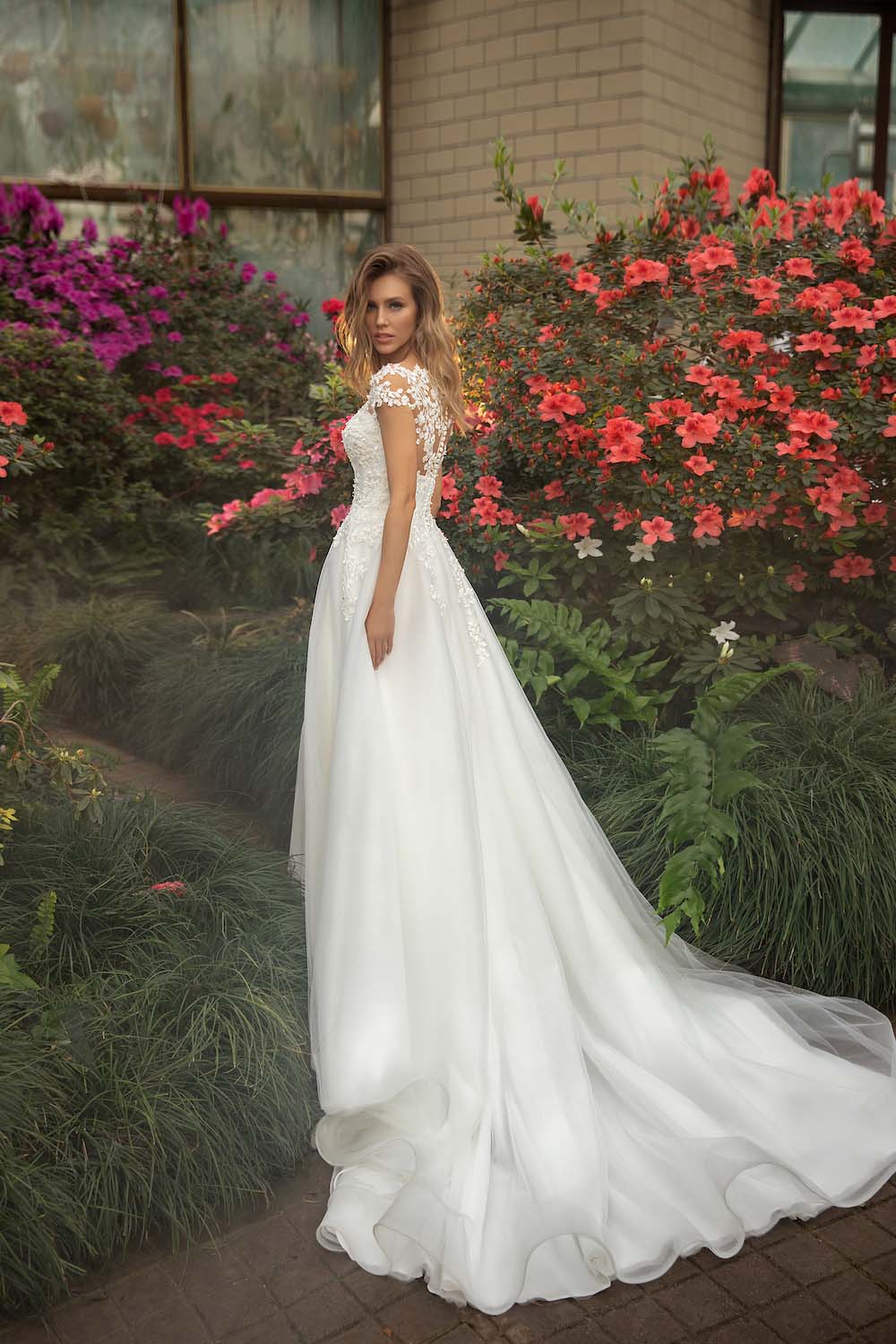 Made To Order #Kesidi - Soft Tulle Ball Gown with Sweetheart Neckline & High Illusion Bodice