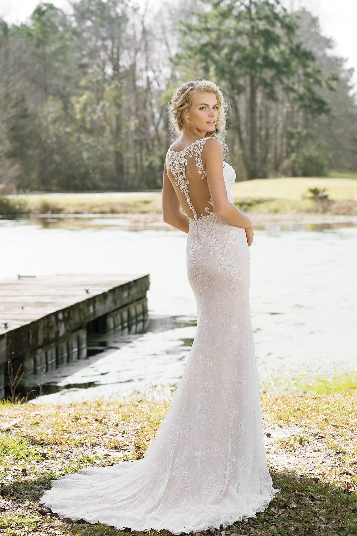 *NEW* Lillian West Designer Wedding Gown - #6452
