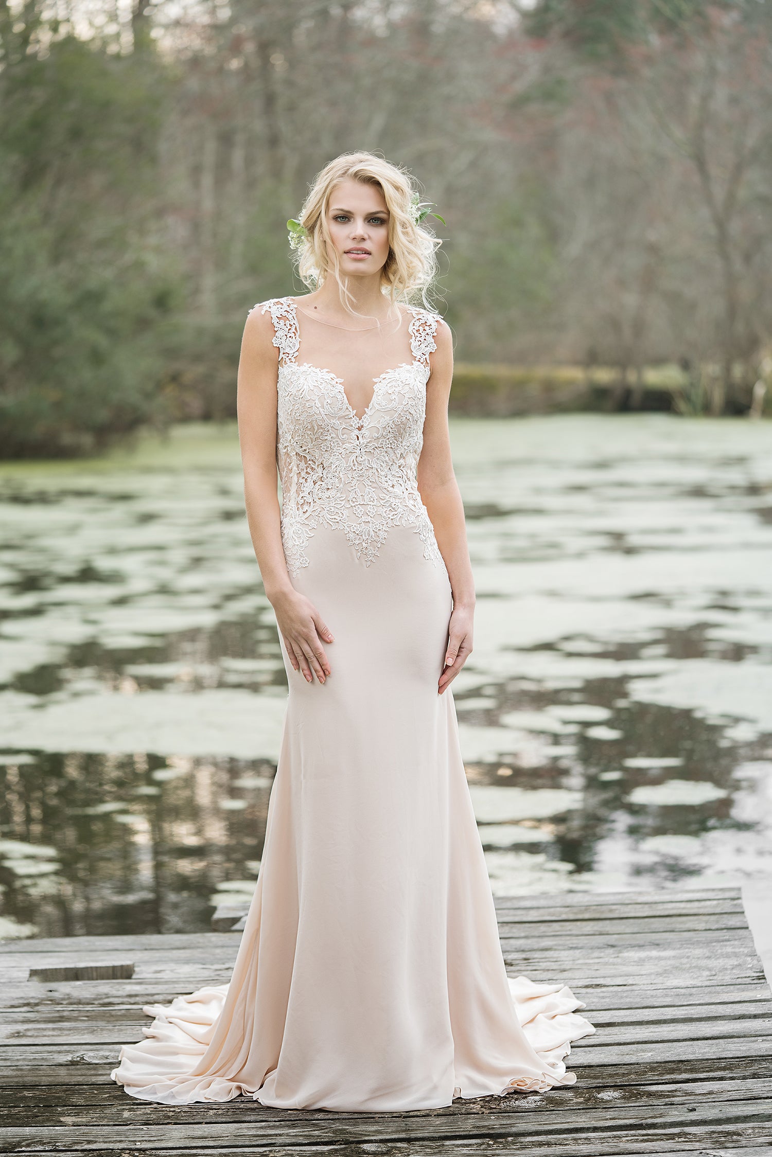 *NEW* Lillian West Designer Wedding Gown - #6454