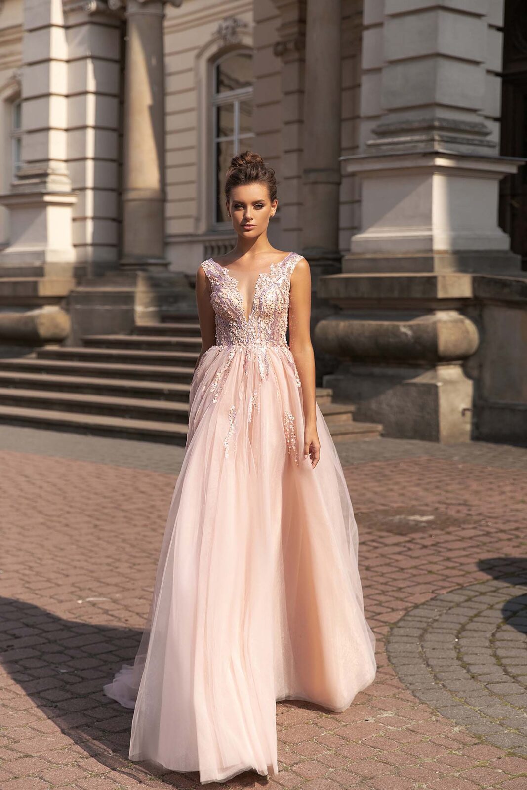Aria Formal Dress V-090