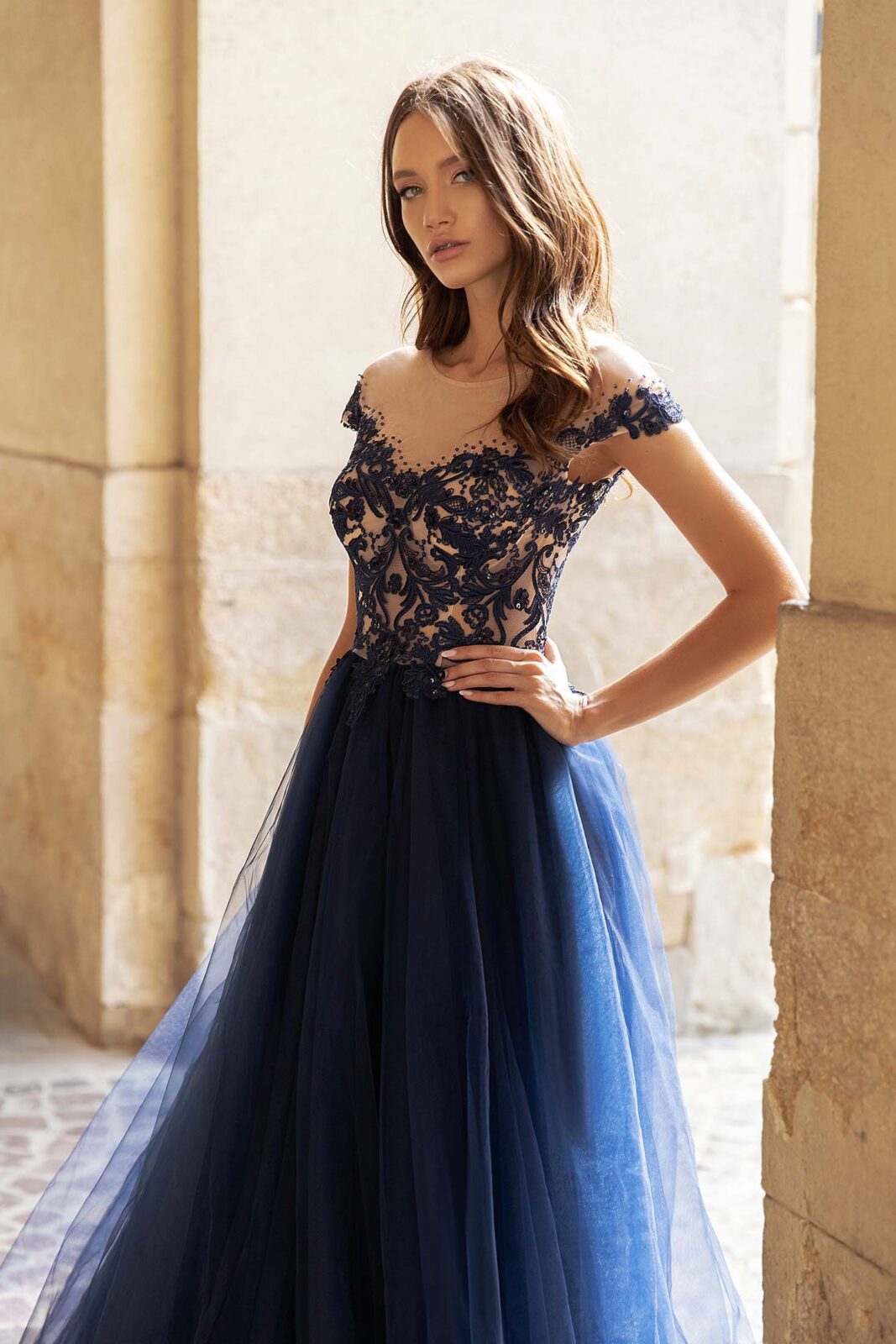 Aria Formal Dress V-095