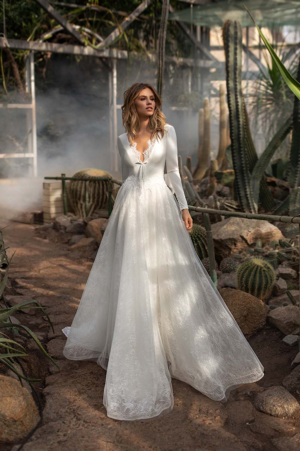 Made To Order #Vitalina Modern Traditional Lace Edged Crepe Bodice w